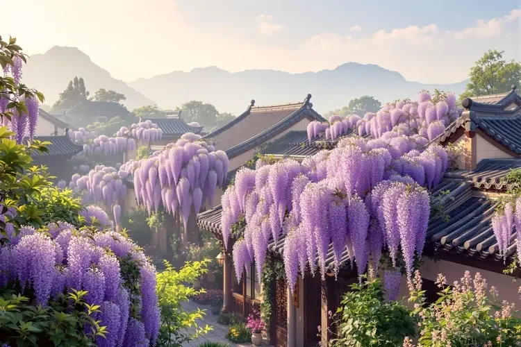 老牛影视品牌形象 - 紫藤花园
