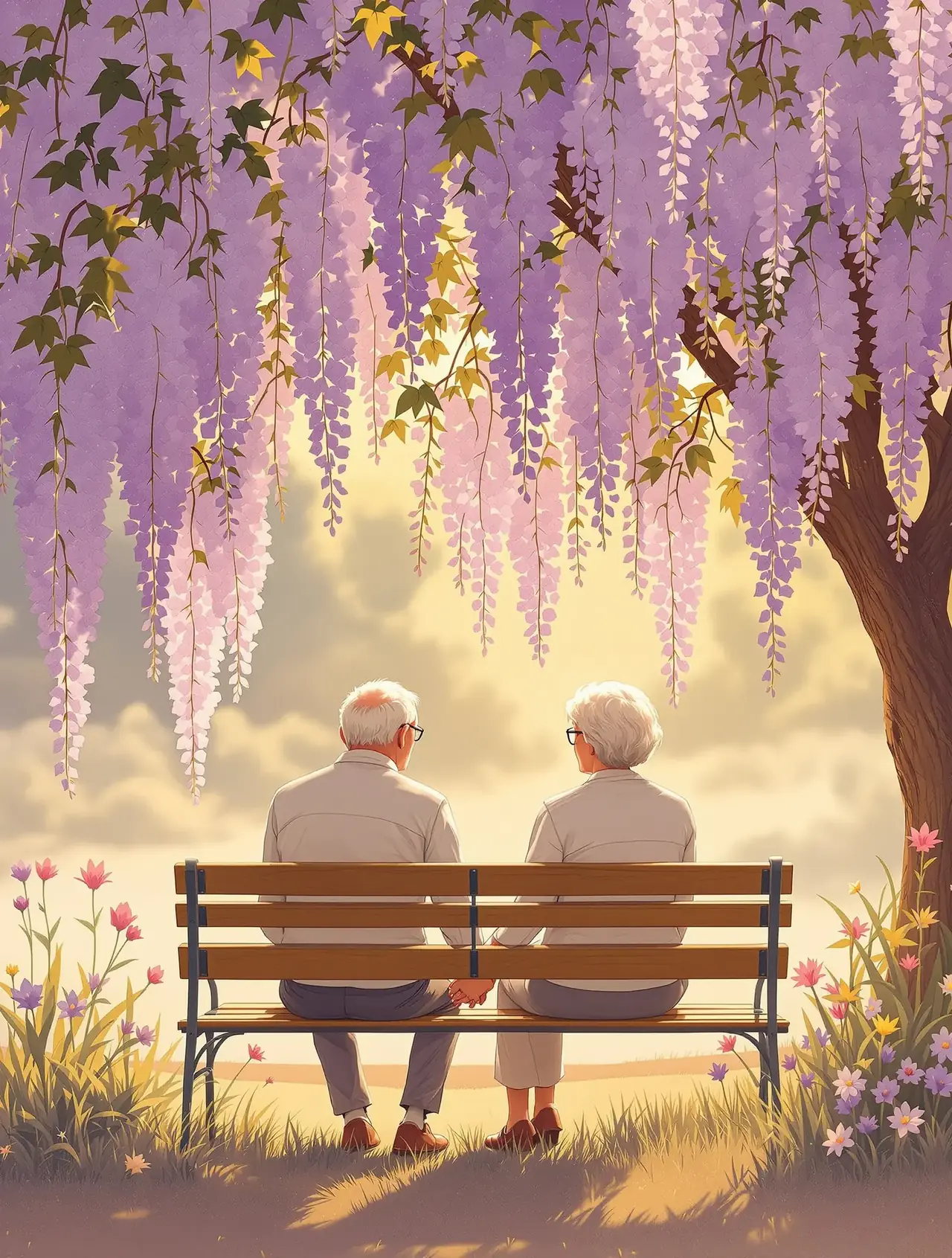 紫藤花开的日子 - 老牛影视影视作品封面